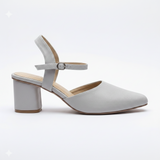 ladies pointed toe heels Pakistan formal block heel shoes women